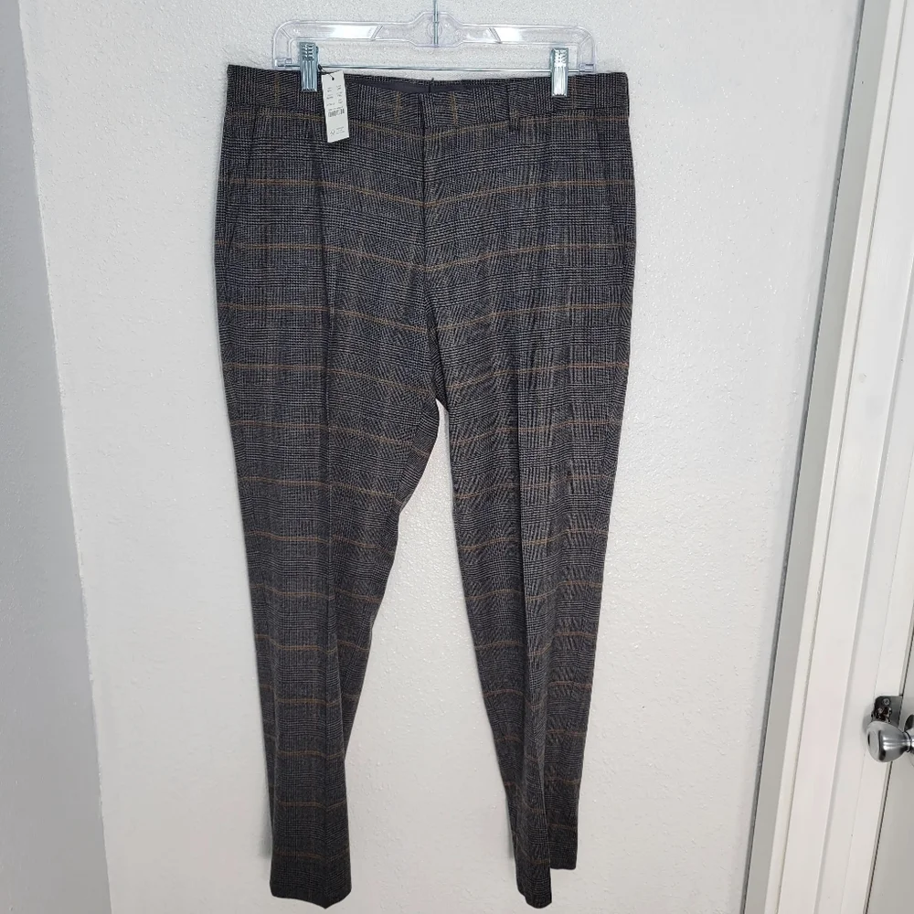 J Crew Ludlow Slim-fit suit pant in Italian wool blend BZ602 Size 33x30 NWT Suit